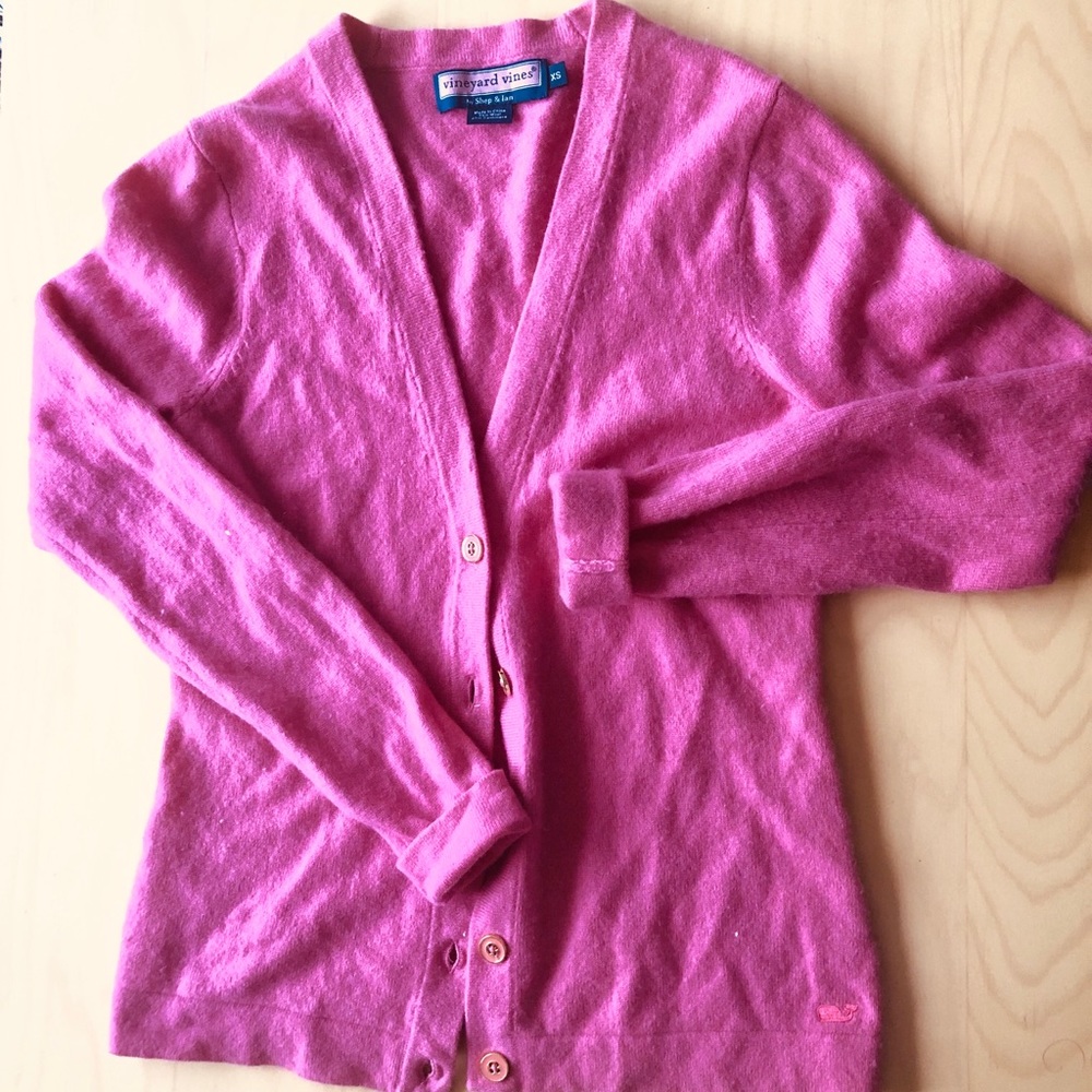 Vineyard vines cashmere cardigan - Picture 2 of 12
